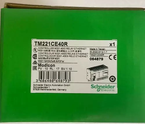 1 piece with cassette Schneider TM221CE40R [1]