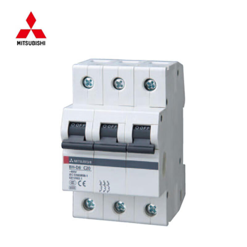 Mitsubishi Electric miniature circuit breaker 40A 4P D 6kA; BH-D6 4P 40A TYPE DN (CH)