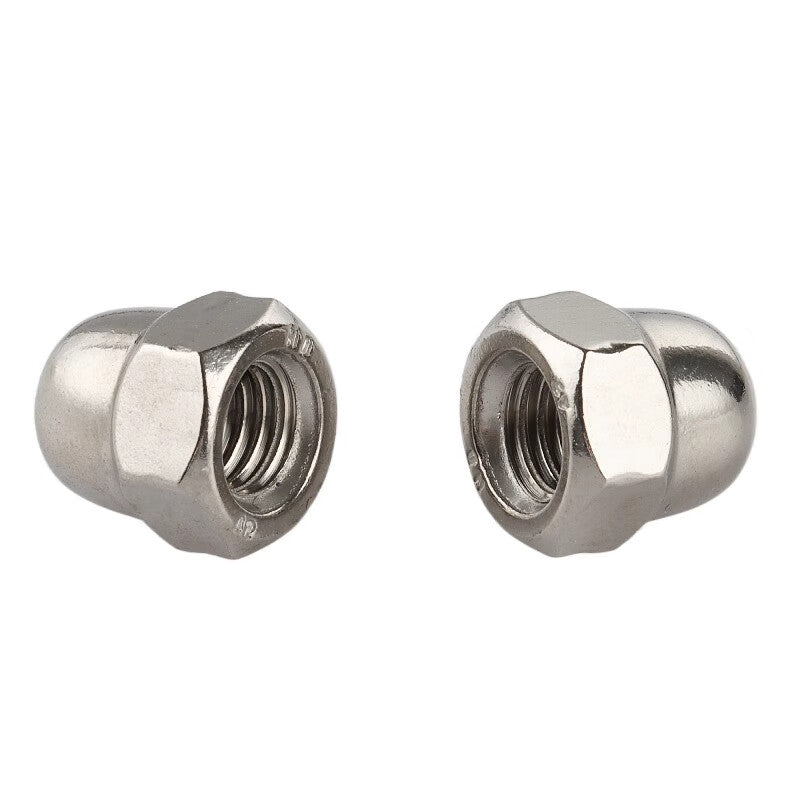 Yonghao Yinghong 304 Stainless Steel Cap Nuts, Cap Nuts, Screw Caps, Round Head Nuts, Nuts Customizable M12 (10 pieces) Package Price