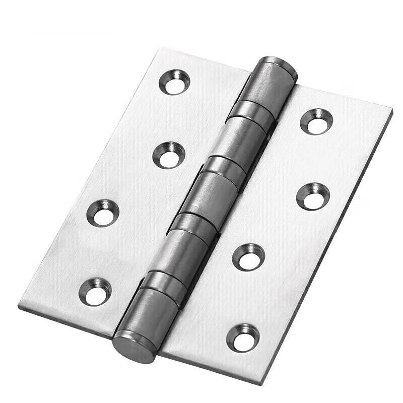 Honggong Stainless Steel Hinge with Bearing, 4-inch Wooden Door Interior Door, Room Door Hinge, Concealed Hinge (1 piece) 433