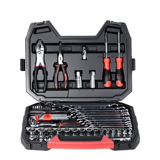 Deli Tools 59-piece Quick Repair Shop Kit; DQ01059