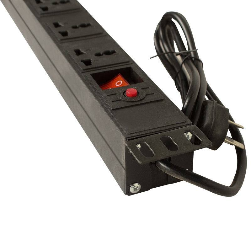 Tuten 10A 6-Hole PDU Socket, 500W Power Strip