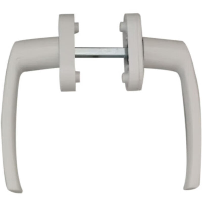 Deyu Utilities Plastic Steel Door Handles, Balcony Hinged Door Through Handles, Universal Iron and Plastic Material, One Price