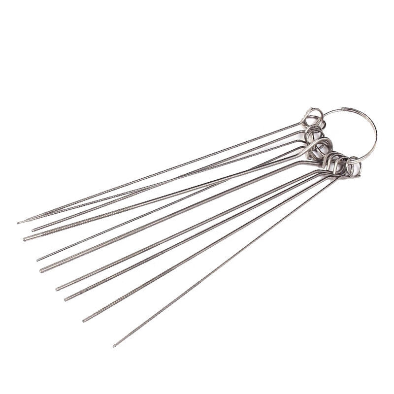 Ouhuayuan Stainless Steel Through-hole Needles for PCB Electronic Circuit Boards - 1 Set/Box (10 Specifications)