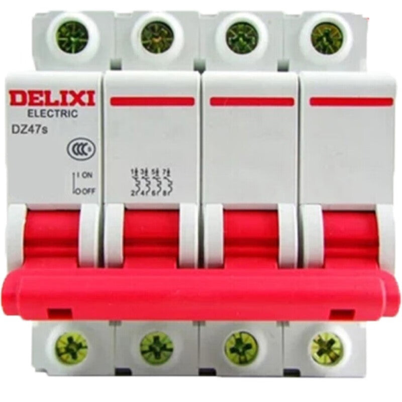 DELIXI-ELECTRIC small circuit breaker-air switch-DZ47S-D-4P-16A/piece