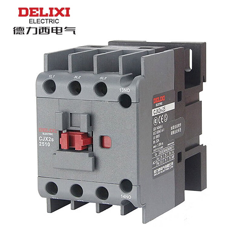 Delixi Electric CJX2s-2510 AC Contactor 18A 50/60Hz RoHS