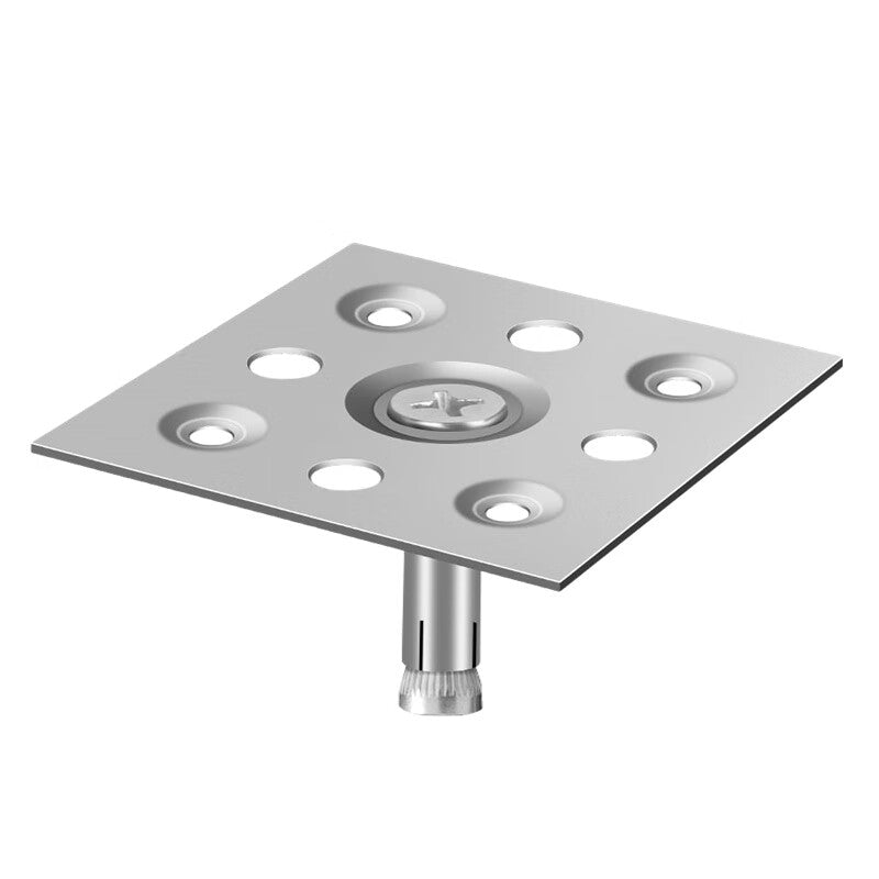 Zhiling dry-hanging ceramic tile accessories, fasteners, stainless steel hangers, galvanized fasteners, new type of rock slab background wall point-hanging iron plates, 100mm galvanized iron, 1.5mm thick, 100 sets.