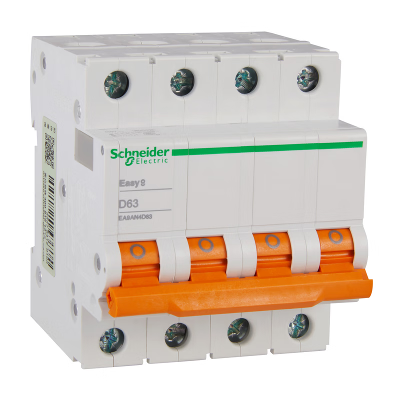 Schneider Electric EA9AN 4P D63A Miniature Circuit Breaker