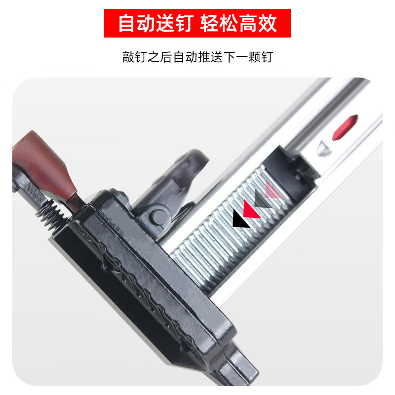 LETA ST18B semi-automatic cement nail gun and manual nailing machine LT7050 for fixing cable trays.