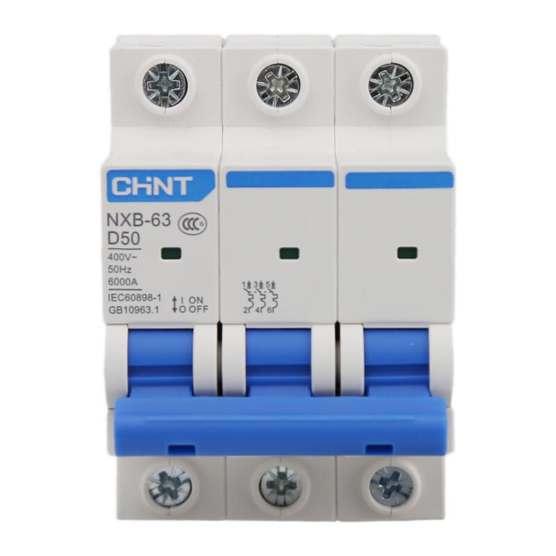 Chint NXB-63 small circuit breaker; NXB-63 3P D50