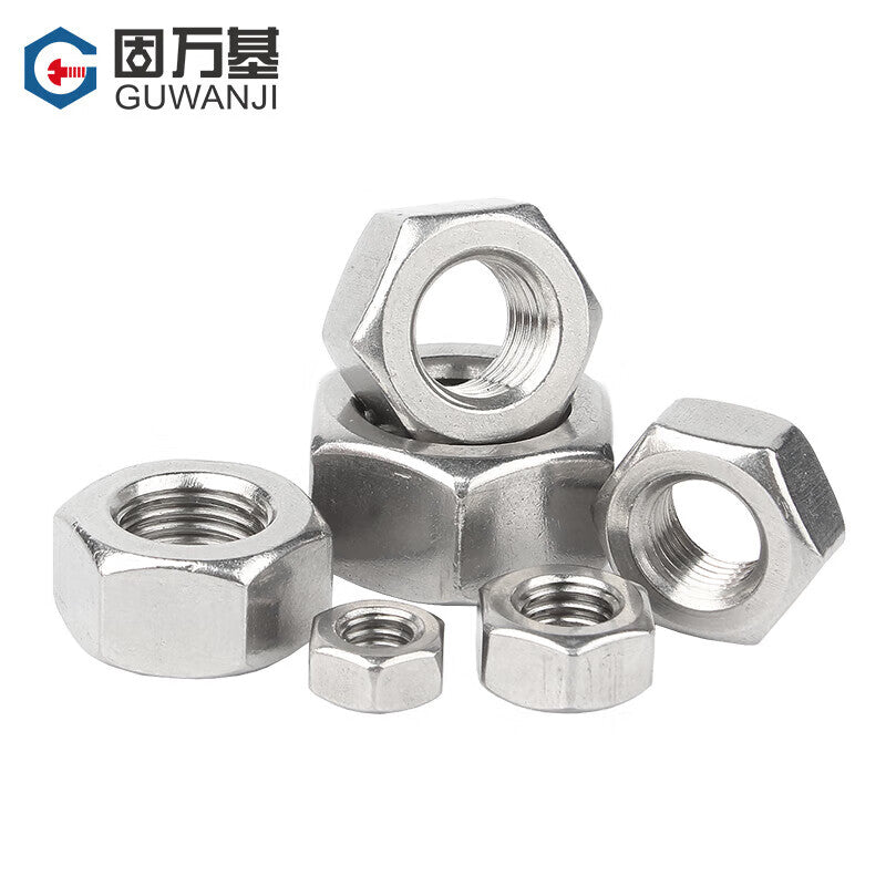 GUWANJI hex nuts, 316 stainless steel, M12 [1 piece]