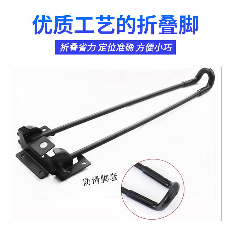 Deqi wrought iron table legs, detachable wrought iron dining table accessories, office desk, cabinet, coffee table, study desk hardware accessories, height 420mm, wire diameter 7mm (with screws)