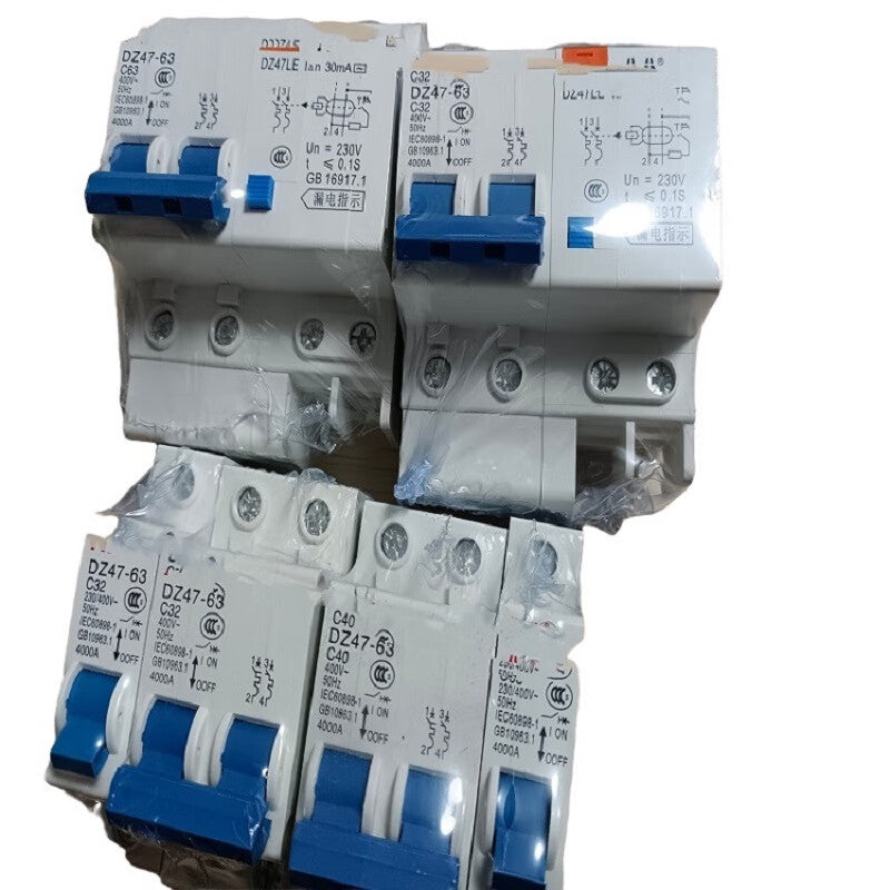 DELIXI AA leakage switch circuit breaker DZ47LE 63 type 2P 20A