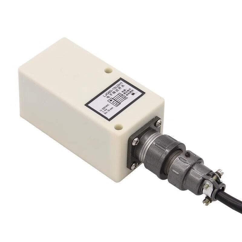 Xinkaichen LJG8D-15/J2H1 Electronic Proximity Switch AC 220V Normally Open + Normally Closed Square Sensor