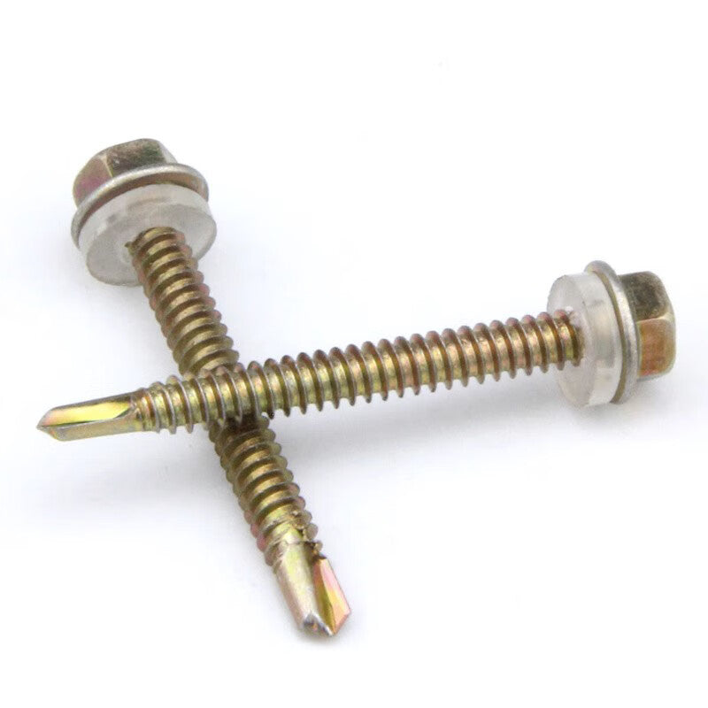 Yonghao Yinghong Hexagonal Self-Drilling Screws, Dovetail Screws, Customizable M4.8*45 (100 pieces) - Price per box