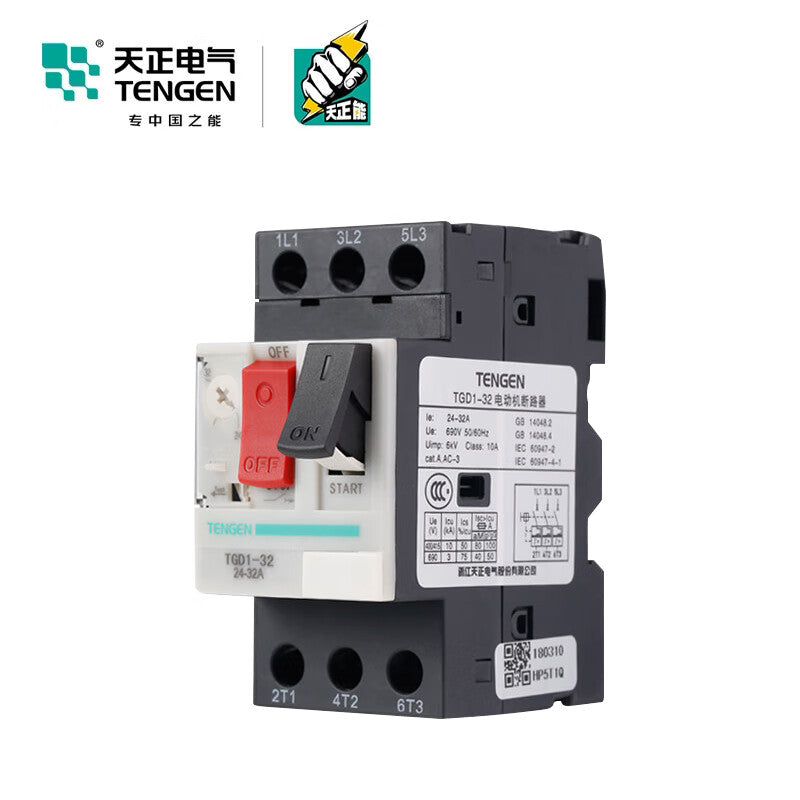 Tianzheng Electric TGD1-32 Motor Circuit Breaker 13-18A
