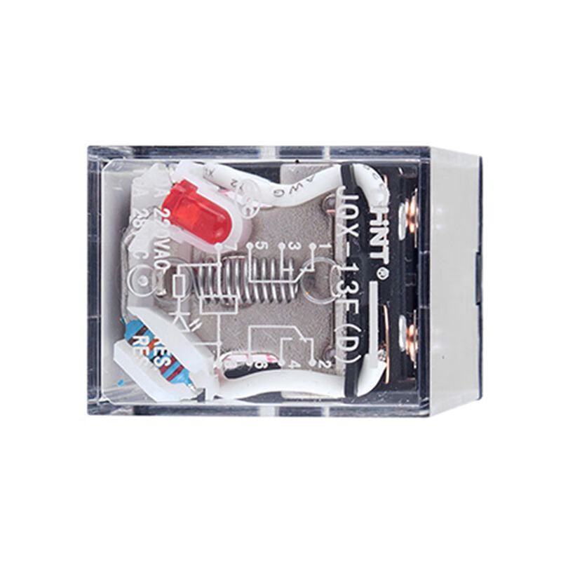 Chint (CHNT) RXJPC 710037219310220 Middle small relay AC wide 8-pin JQX-13F(D)/2Z plugged into AC220V