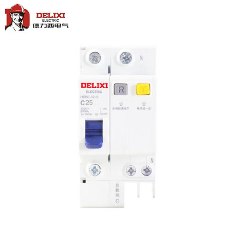 Delixi Electric leakage circuit breaker HDBE-32LE 1P+N D type 20A TM
