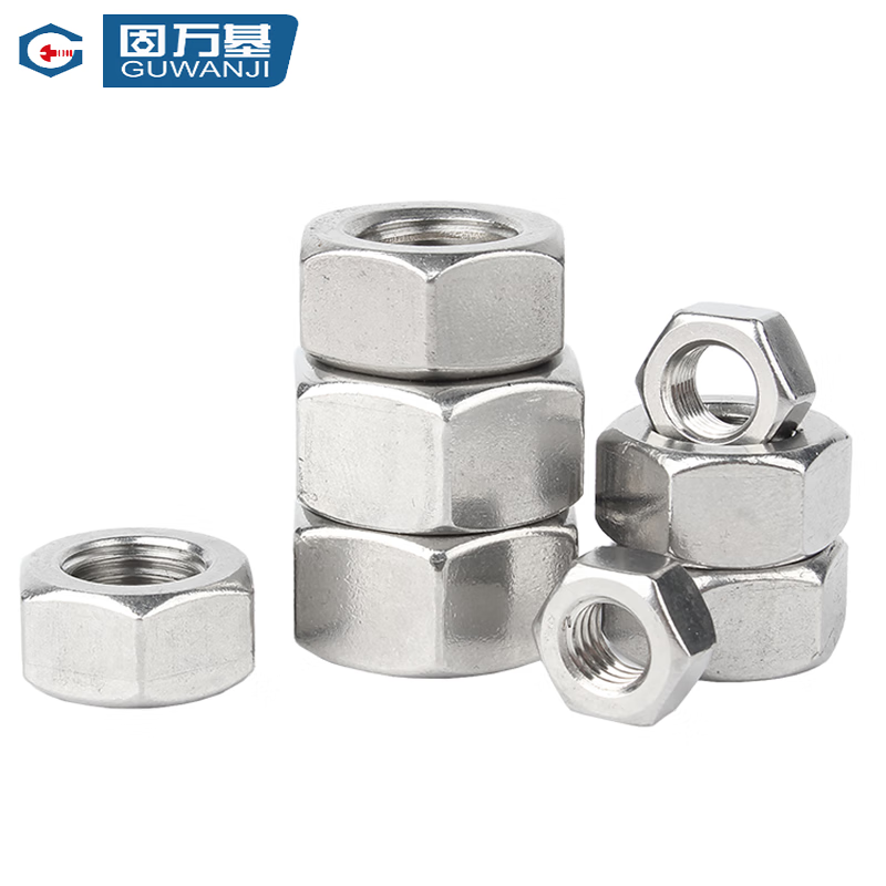 GUWANJI hexagonal nuts, 316 stainless steel, M6 [1 piece]