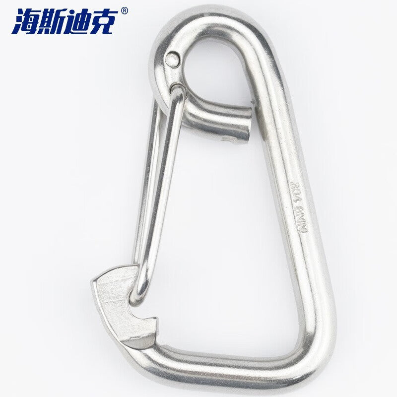 Haisdick HKSY-6 304 Stainless Steel Spring Buckle, Chain Buckle, Safety Buckle, Lifting Hook Lock M12 (Simple Type)