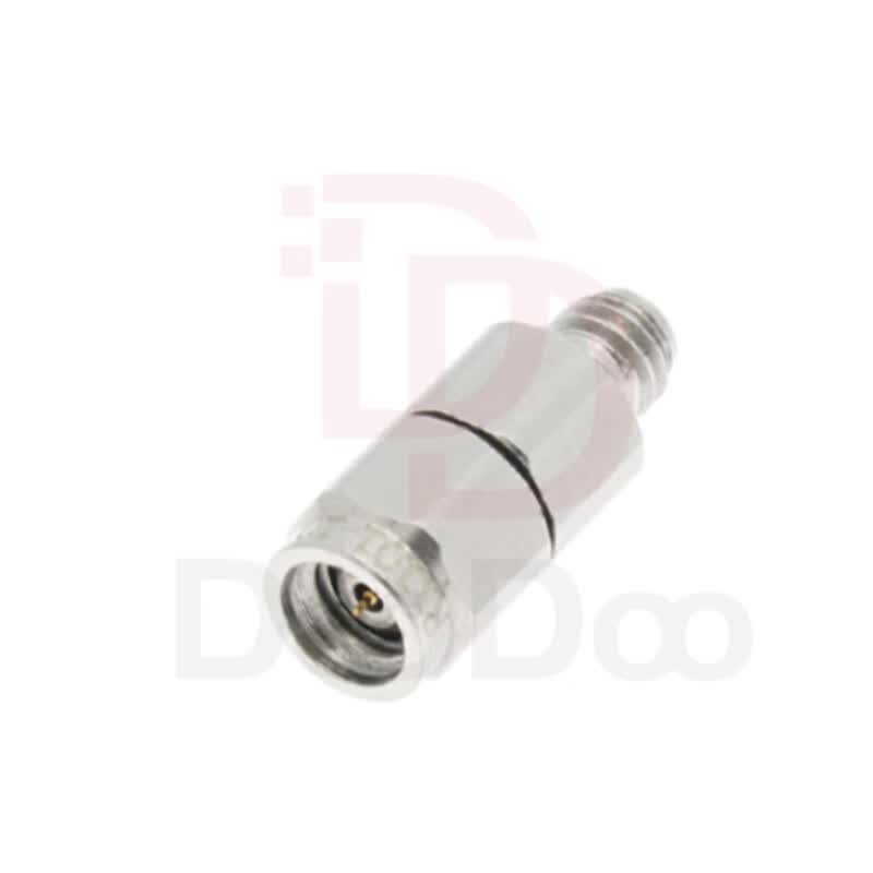 Duoduo Technology 1.0mm Fixed Attenuator, Stainless Steel, 1W, 3dB, DC-110GHz, 1.0-JK, Male/Female, Bidirectional, DA0-6M6F-H03-1W, 1 unit