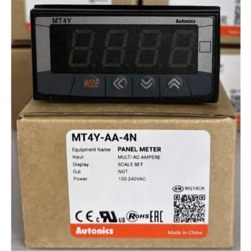 1pcs AUTONICS MT4Y-AA-4N Panel Meter In Box [1]