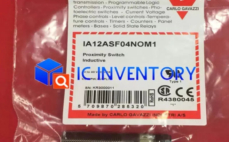 1pcs Carlo Gavazzi Proximity Switch IA12ASF04NOM1 [1]