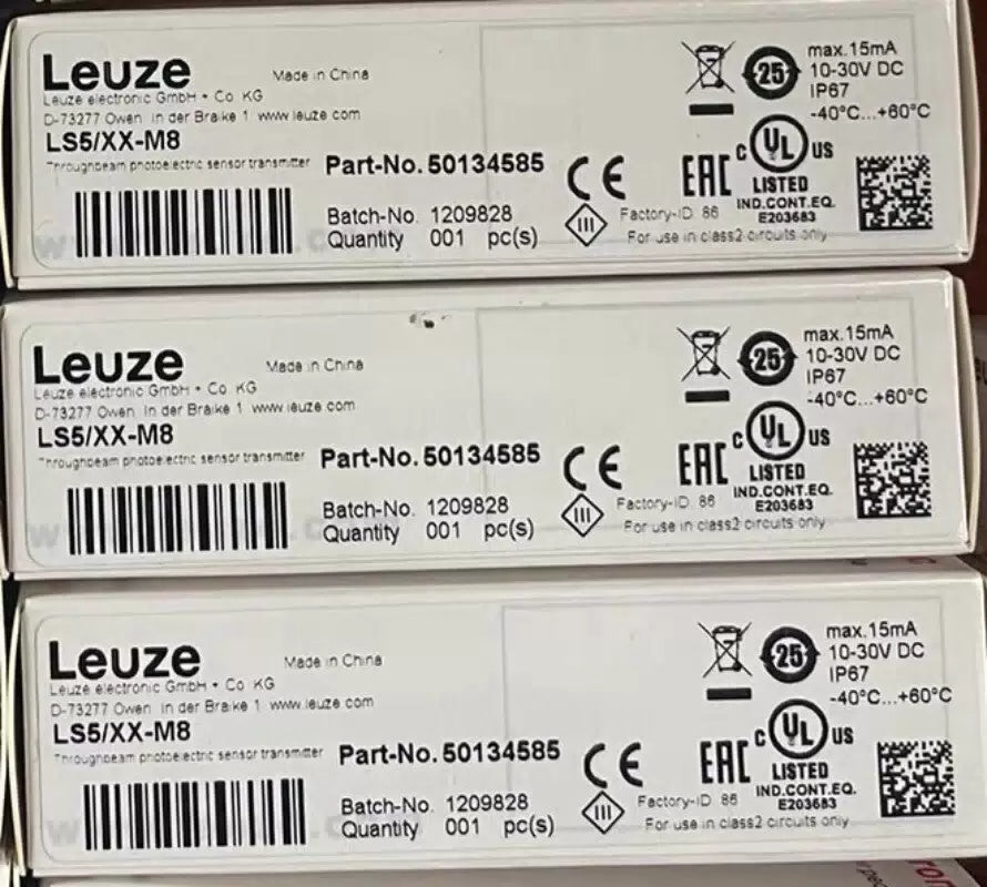 1pcs LEUZE LS5/XX-M8 50134585 Sensor [1]