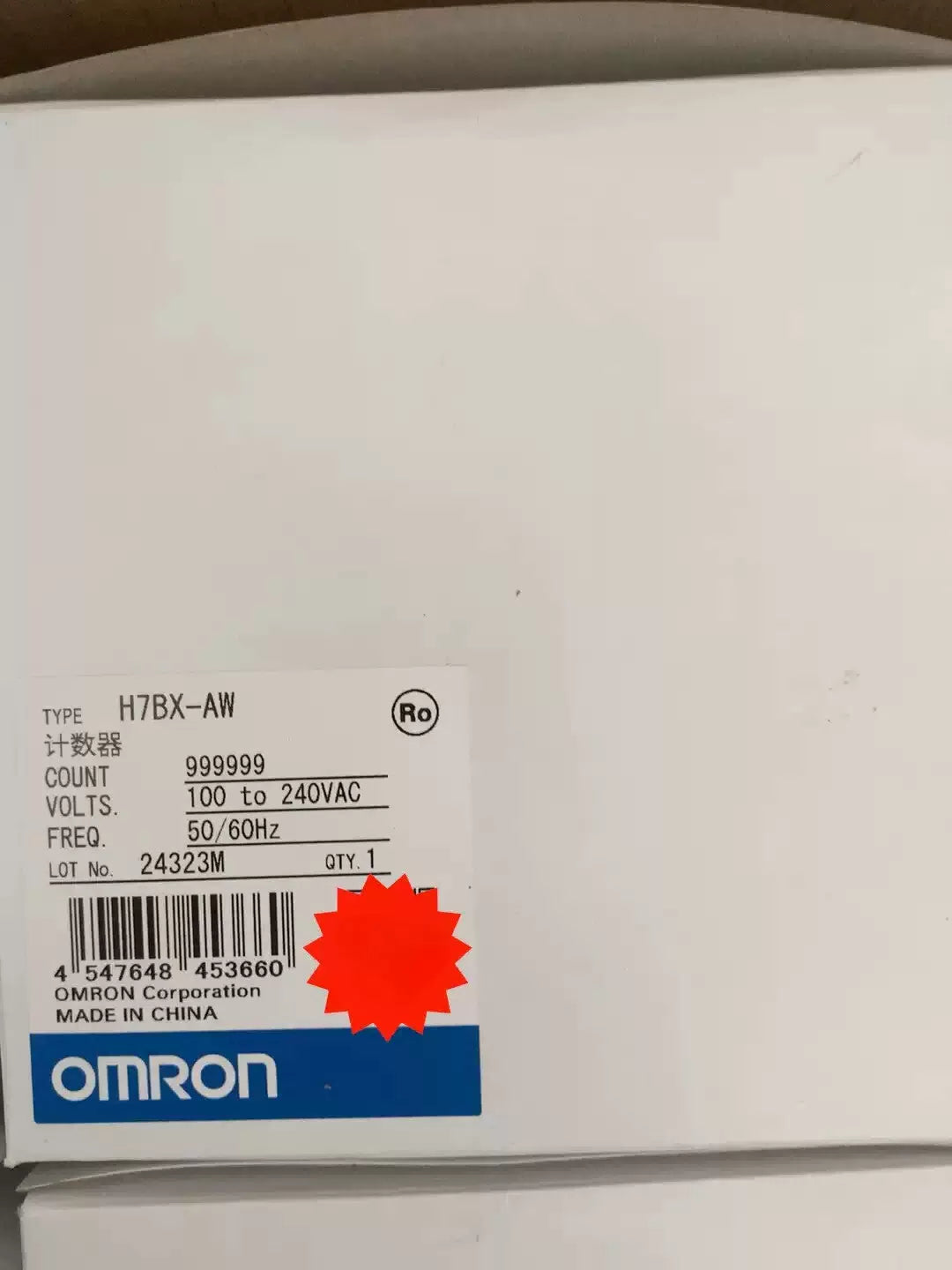 1pcs Omron H7BX-AW Counter [1]