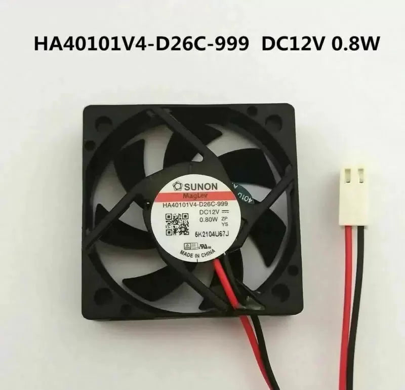 1x HA40101V4-D26C-999 4010 4CM 12V 0.8W 2-pin magnetic suspension fan [6]