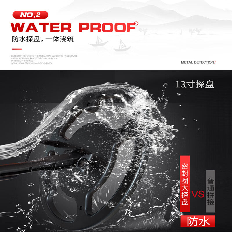 Xima AS964A Metal Detector for Treasure Hunting - Up to 3 M Depth