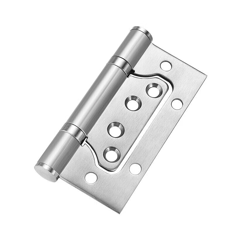 iGear 2-Piece Stainless Steel Thickened Hinge for Wooden Doors, Interior Door Slot-Free Letter Hinge