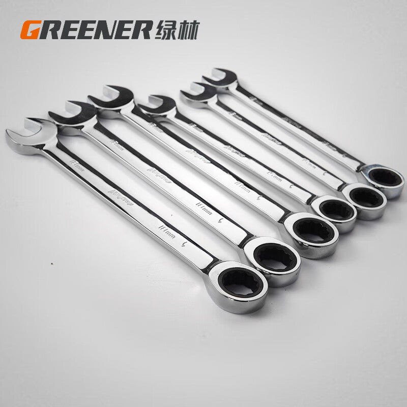 Greener Quick Ratchet Wrench 6mm Dual Use Labor Saving Tool