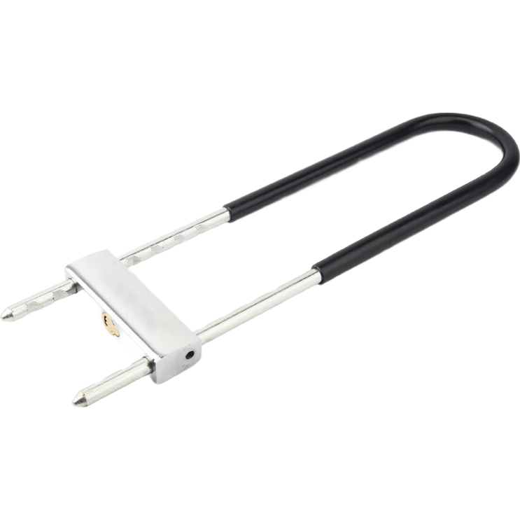 Chuke U-shaped lock cabinet lock, long rod lock head, household extended U-shaped lock, 350 (10 keys)