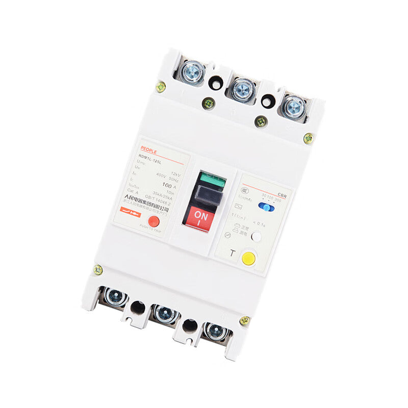 People's Electric RDM1L 3P 40A Leakage Protection Circuit Breaker