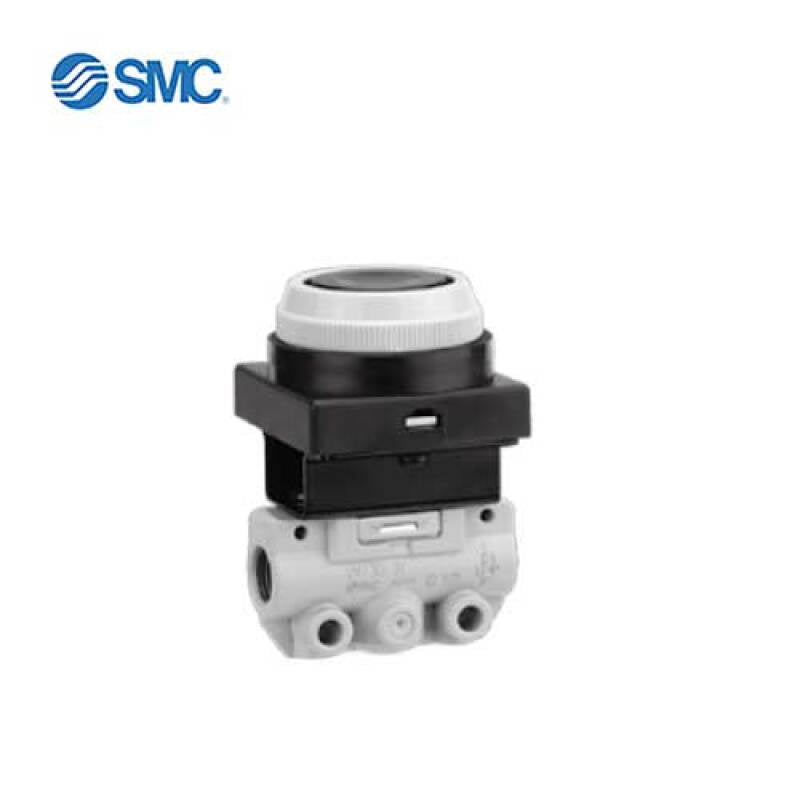 SMC two-position three-way mechanical control valve; VM130-01-33A