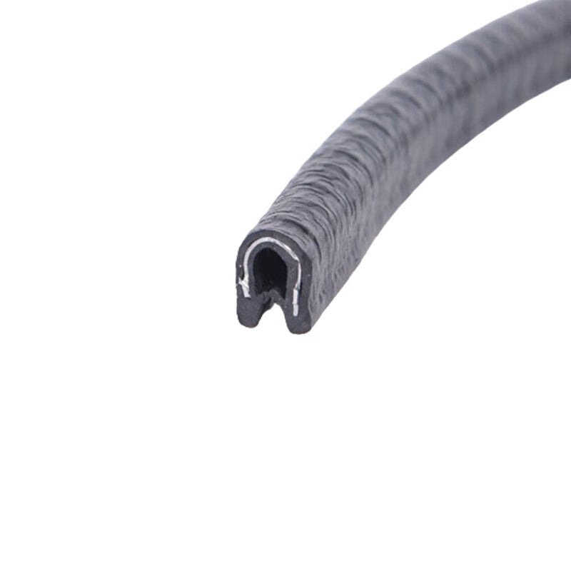 Yonghao Yinghong edge-sealing rubber strip, U-shaped skeleton sealing strip, anti-collision and anti-cut protective sleeve, customizable, 13mm high, 1.5-3.5mm thick (price per meter), price per piece.