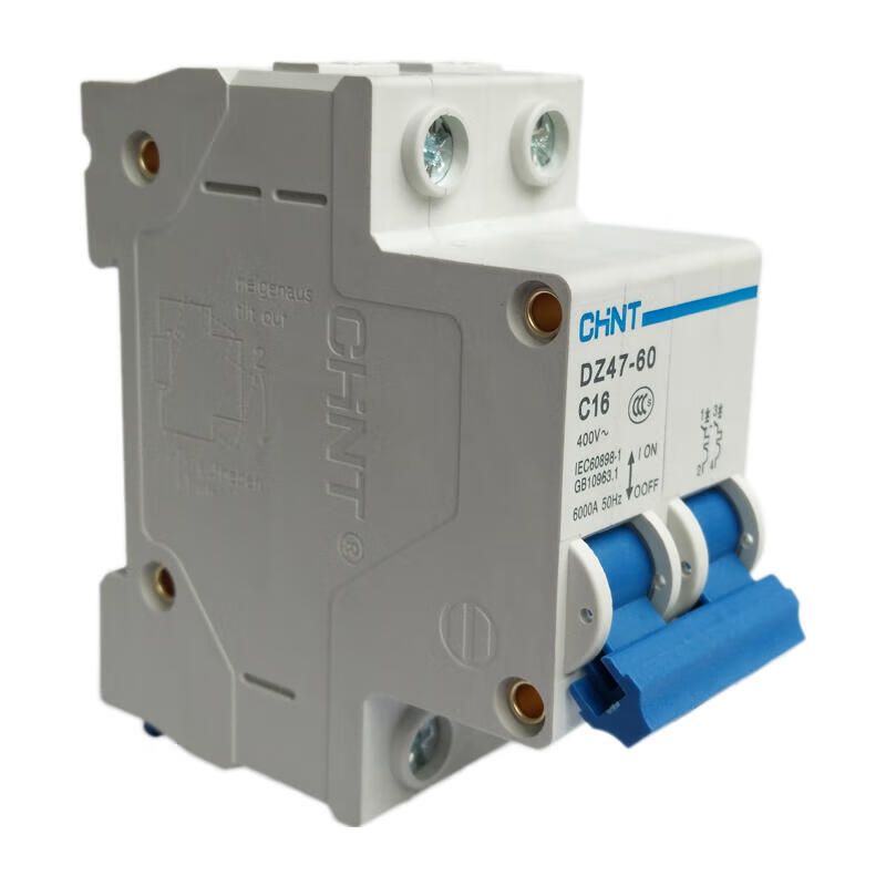 Chint miniature circuit breaker; DZ47-60 2P C16