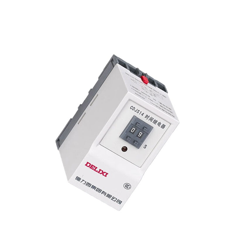 Delixi Electric Time Relay CDJS14 0.1s-999h AC380V