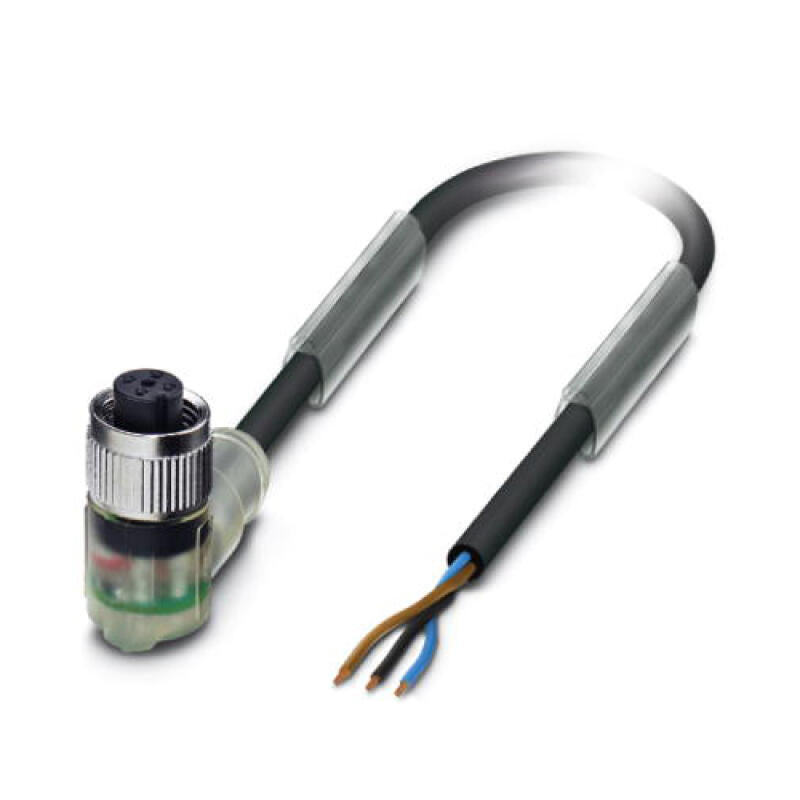 Phoenix sensor/actuator cable; SAC-3P-10,0-PUR/M12FR-2L B