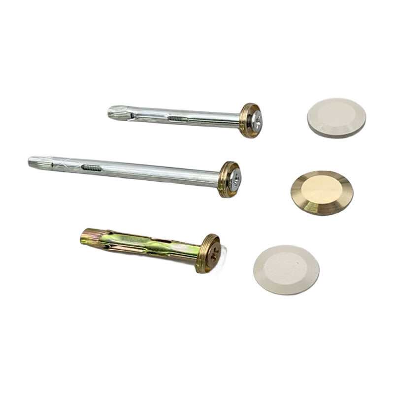 Xuncheng - Tile Hollowing Fixing Nails, Anti-Locking Tile Fasteners (Unit: Piece), Bright Gold, 5cm