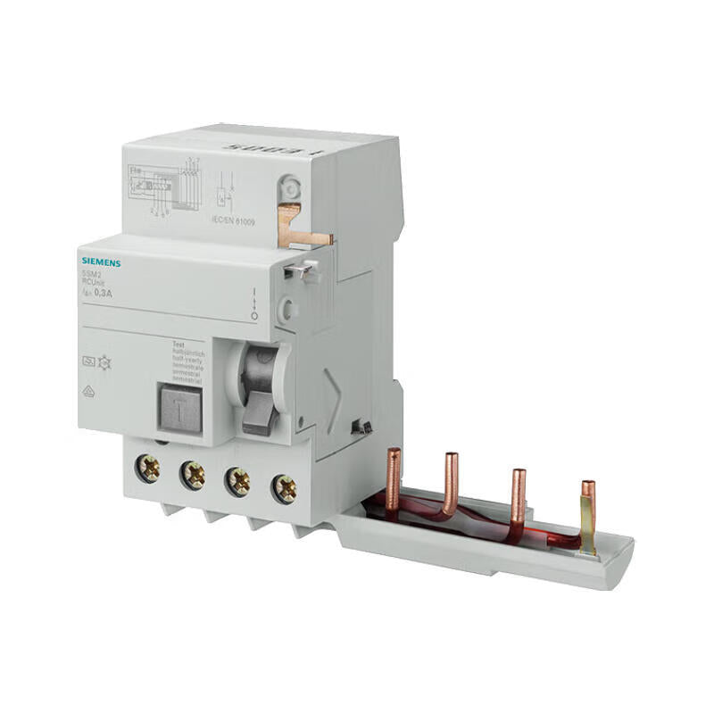 Siemens Electromagnetic Residual Current Module 4 Poles 40A 30mA