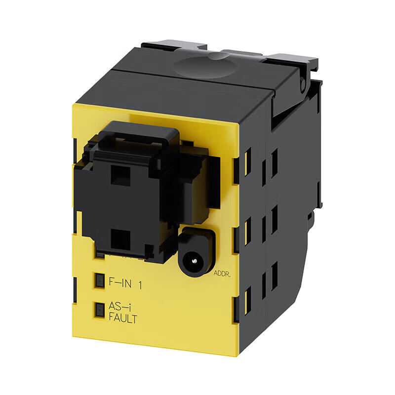 Siemens AS-Interface module 2 safety inputs Black insulation displacement method for front panel mounting; 3SU14001EA104AA0