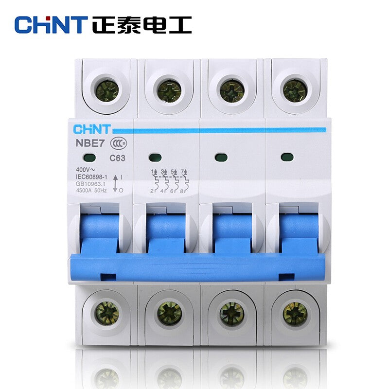 Chint NBE7-4P-C63 Circuit Breaker Air Switch