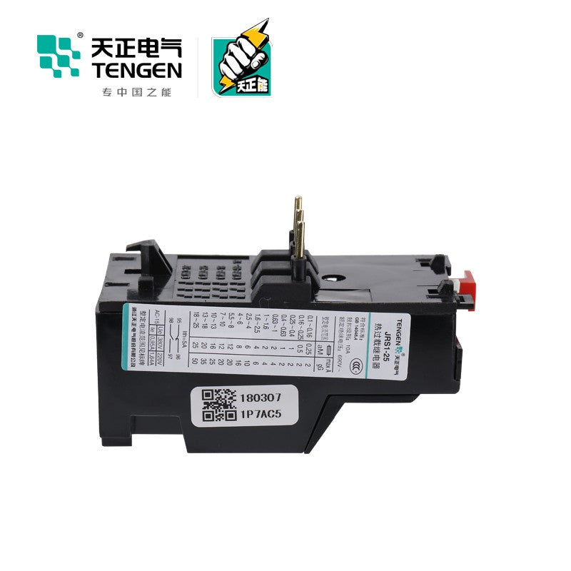 Tianzheng Electric TENGEN JRS1-25 10-13A Thermal relay thermal overload protector 03030010168