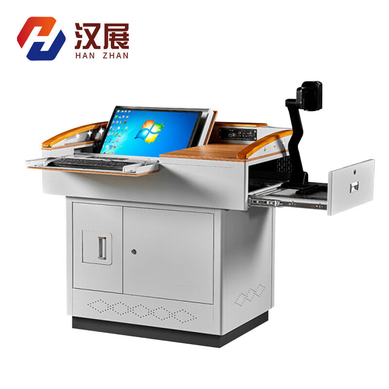 Hanzhan Multimedia Center Console Podium Cold-Rolled Steel