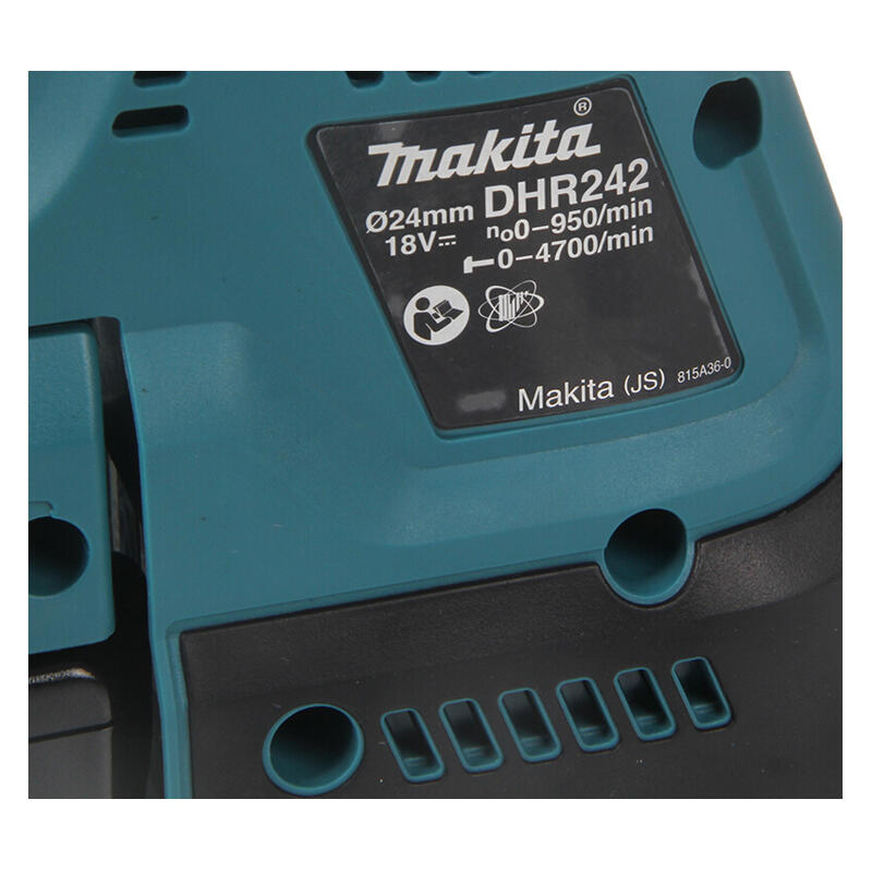 Makita DHR242Z 24mm 18V Rechargeable Brushless Hammer