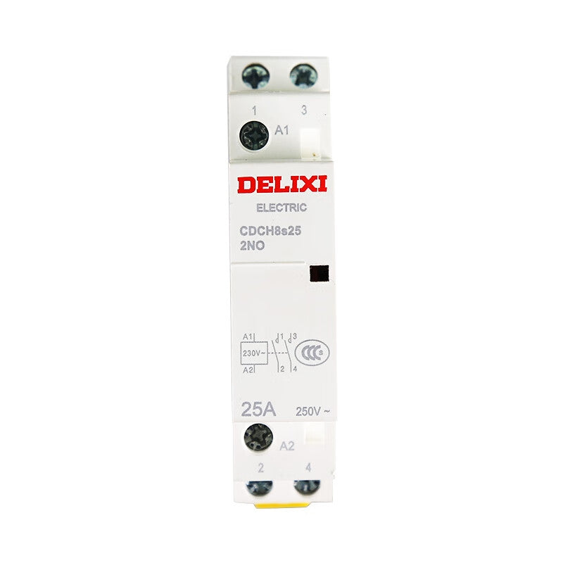 Delixi Electrical AC Contactor CDCH8S 16A 2P 2NO 220-240V