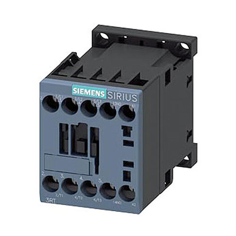 Siemens contactor 24VAC50/60HZ 7.5kW 400V auxiliary contact 1 normally open contact, 3-pole specification S00 screw terminal; 3RT60181AB01