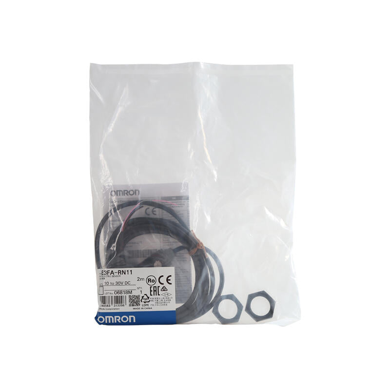Omron cylindrical photoelectric sensor; E3FA-RN11 2M BY OMS